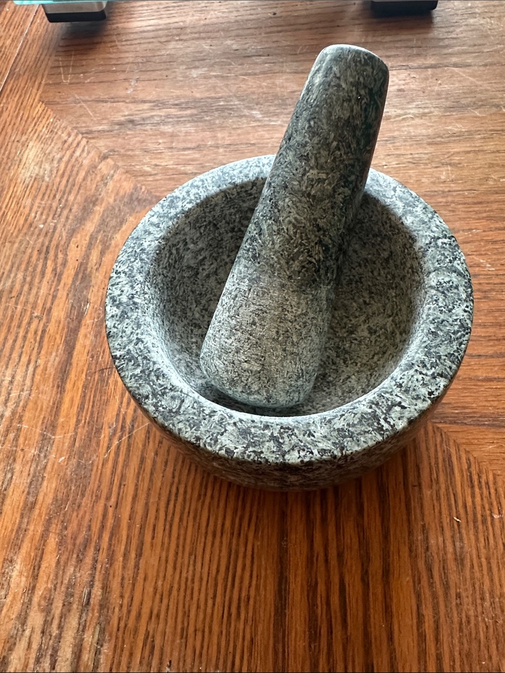 Granite Mortar and Pestle - Gray